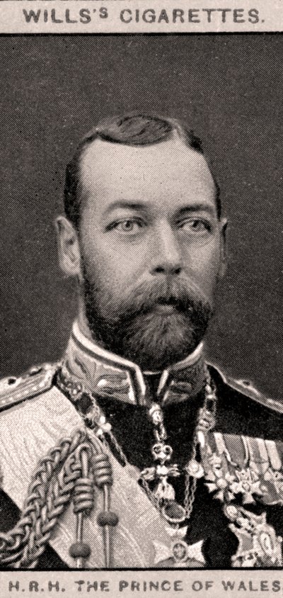 Z.K.H. De Prins van Wales, 1908 door WD and HO Wills