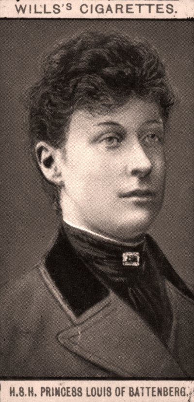 H.K.H. Prinses Louis van Battenberg, 1908 door WD and HO Wills