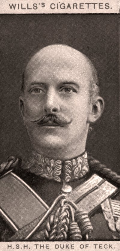 Zijne Doorluchtige Hoogheid de Hertog van Teck, 1908 door WD and HO Wills