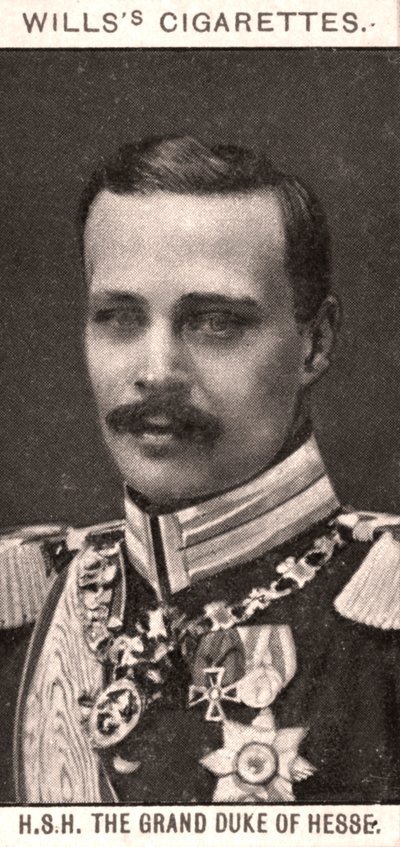 H.S.H De Groothertog van Hessen, 1908 door WD and HO Wills