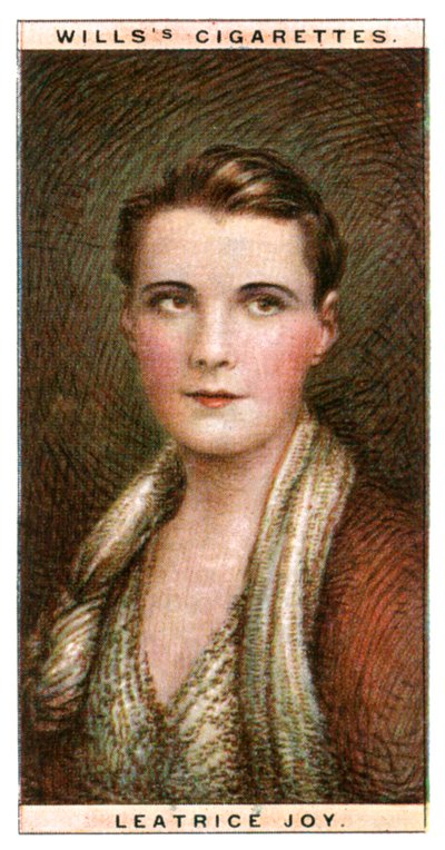Leatrice Joy 1893-1985, Amerikaanse actrice, 1928 door WD and HO Wills