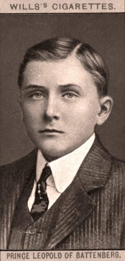 Prins Leopold van Battenberg, 1908 door WD and HO Wills