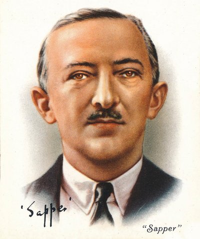 Sapper Lt-Col Cyril McNeile, 1937 door WD and HO Wills