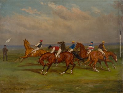 Bij de startpoort door W.H. Hopkins