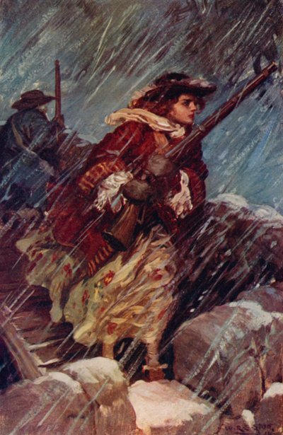 Madeleine De Vercheres, een heldin van Canada door W.R.S. (after) Stott