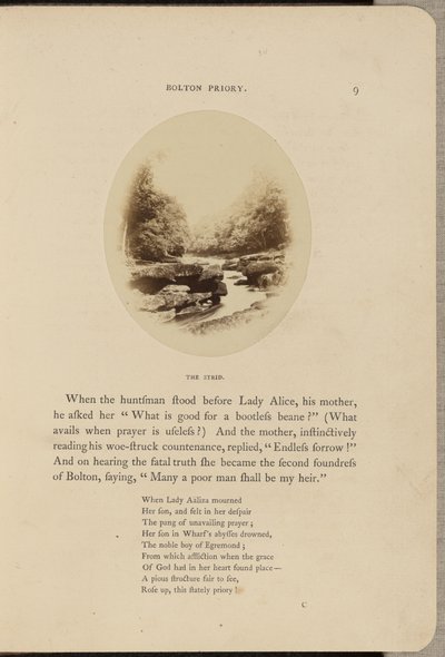 Priorij van Bolton; De Strid door W.R. Sedgfield