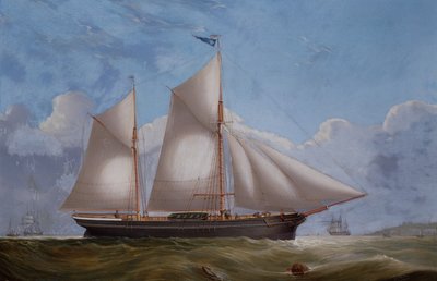 Schepen bij Sunderland door W.T. Baldwin