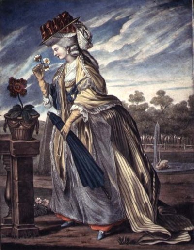 Mode voor april, c.1790 door W. Belch