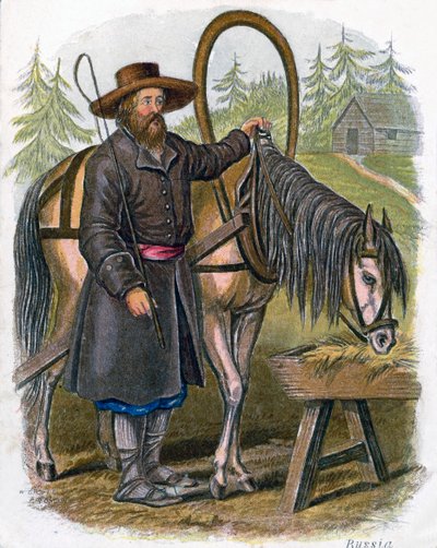 Russische boer door W Dickes