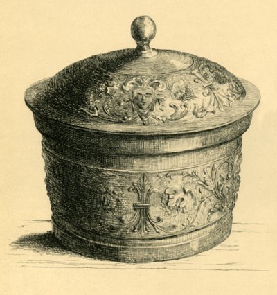 Metalen doos met deksel, ca. 1600, 1881 door W. E. Mackaness