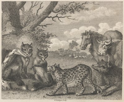 De leeuw, de vos en de ganzen door W. Grainger