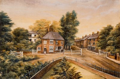 De Oude Tolpoort, Villa Road, Handsworth, 1829-1850 door W. Green