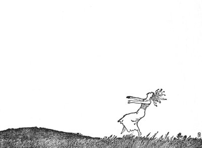 Dansen moet ze, over veld en weide door William Heath Robinson