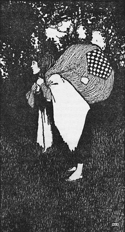 De Keukenmeid, ca. 1930 door William Heath Robinson