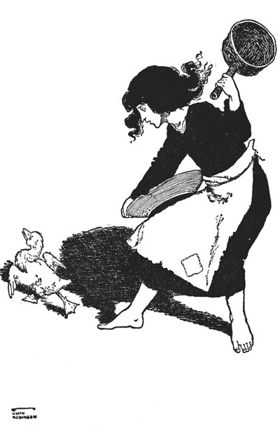 Het Arme Eendje Werd Door Iedereen Veracht, ca. 1930 door William Heath Robinson