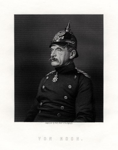 Albrecht Theodor Graf Emil von Roon, Pruisische soldaat en politicus door W. Holl