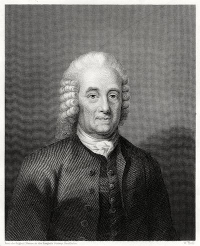 Emanuel Swedenborg, Zweedse filosoof, mysticus en kosmoloog door W. Holl