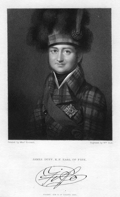 James Duff 1729-1809, 2e Graaf van Fife door W. Holl