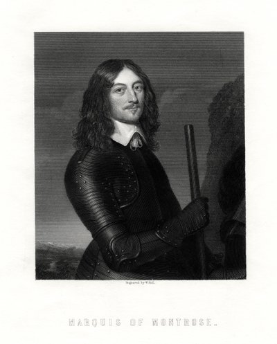 James Graham, 1e Markies van Montrose, Schotse edelman en soldaat, 19e eeuw door W. Holl