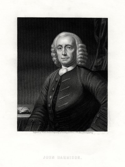John Harrison, Engelse klokkenmaker, 19e eeuw door W. Holl