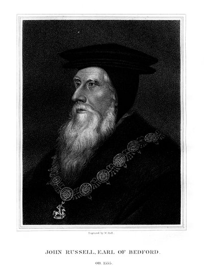John Russell, 1e Graaf van Bedford, Engelse koninklijke minister, 1825 door W. Holl