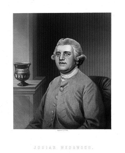 Josiah Wedgwood, Engelse industrieel en pottenbakker door W. Holl