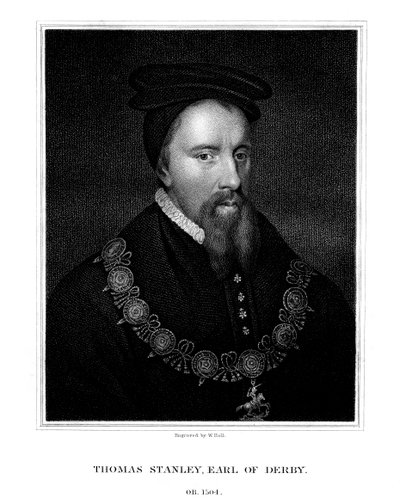 Thomas Stanley, 1e Graaf van Derby, Engelse edelman, 1827 door W. Holl