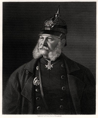 Wilhelm I, Koning van Pruisen en Keizer van Duitsland, 19e eeuw door W. Holl