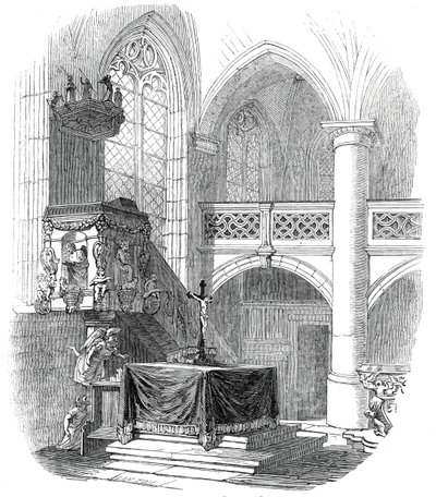 Kapel in Kalenberg - uit de tekening van Zijne Koninklijke Hoogheid Prins Albert door W. J. Linton