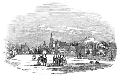 Coburg - uit de tekening van Zijne Koninklijke Hoogheid Prins Albert door W. J. Linton