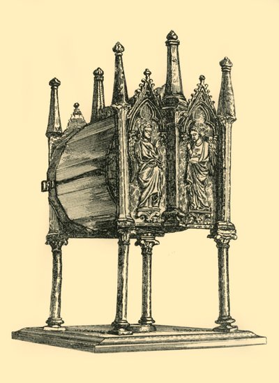 Reliekschrijn, 14e eeuw, 1881 door W. M. McGill