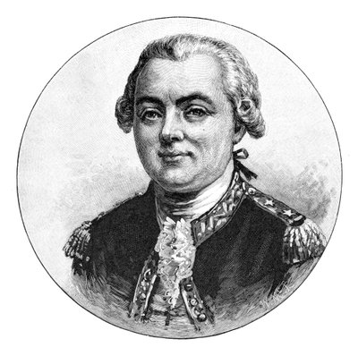 Jean Francois Galaup, graaf de La Perouse, Franse marineofficier en ontdekkingsreiziger, 1886 door W. Macleod