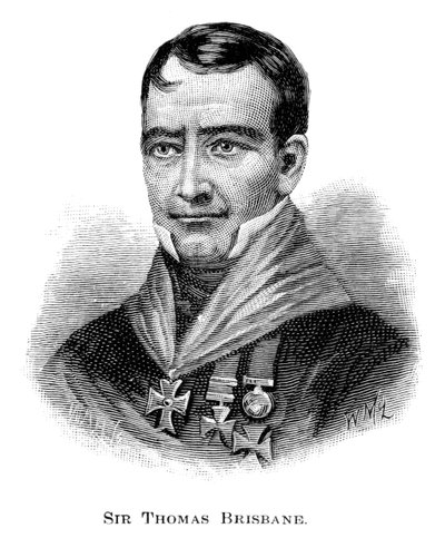Sir Thomas Brisbane, Britse soldaat, koloniaal gouverneur en astronoom, 1886 door W. Macleod