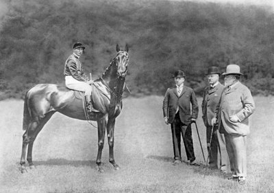 Minoru Derby en 2000 Guineas winnaar, 1909 door W. W. Rouch