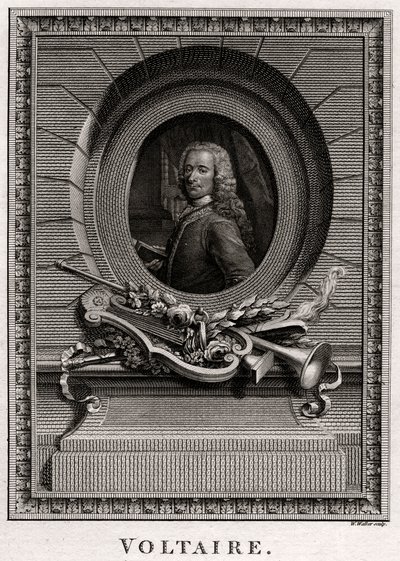 Voltaire, 1774 door W. Walker