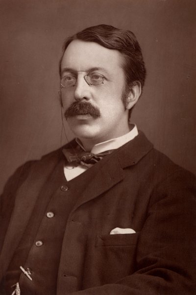 Charles Villiers Stanford (1852-1924) Ierse componist en muziekpedagoog, geboren in Dublin door W. and D. (after) Downey