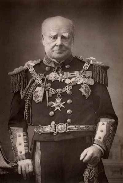 Henry Keppel (1809-1904) Engelse admiraal en hoveling door W. and D. (after) Downey