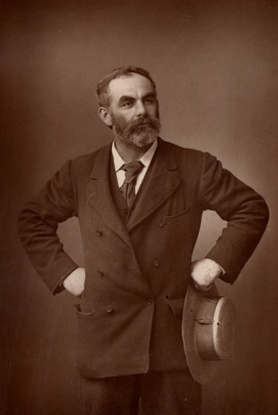 John Burns (1858-1943) Engelse Labour (socialistische) politicus door W. and D. (after) Downey