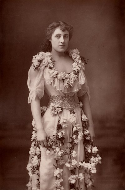 Julia Neilson (1868-1957) Engelse actrice door W. and D. (after) Downey