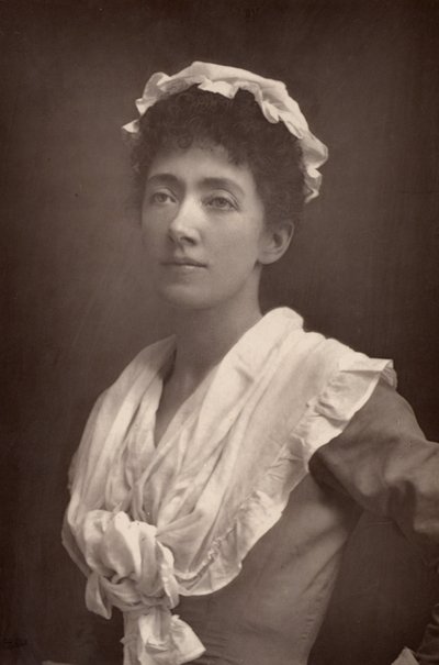 Marion Terry (1852-1930) Engelse actrice en zus van Ellen Terry en Fred Terry door W. and D. (after) Downey