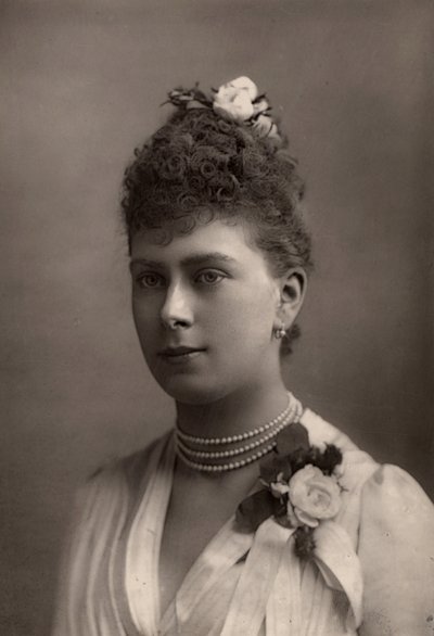 Prinses Mary (May) van Teck (1867-1953) door W. and D. (after) Downey