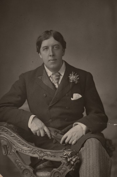 Portret van Oscar Wilde door W. and D. Downey