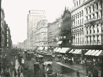 State Street, Chicago, VS, 1895 door W and S Ltd