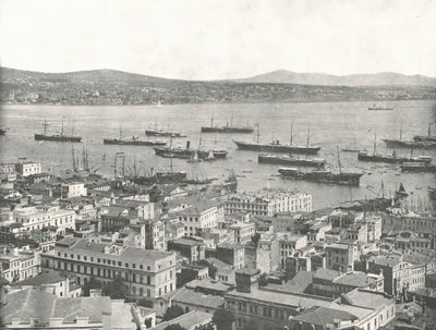 De Bosporus richting Scutari, Constantinopel, Ottomaanse Rijk, 1895 door W and S Ltd