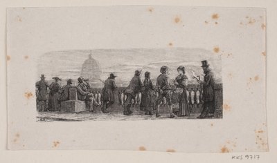 Van Monte Pincio door Waldemar Bøhme