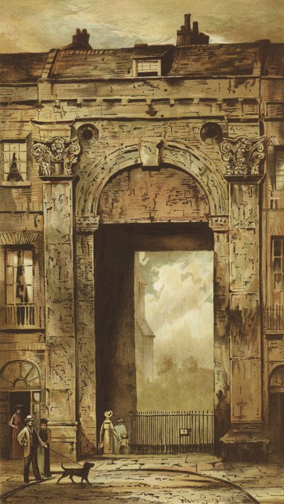 Arundel House, Watergate, Strand door Waldo Sargeant