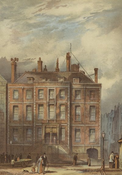 Powis House, aan de Noordwestelijke Hoek van Lincoln