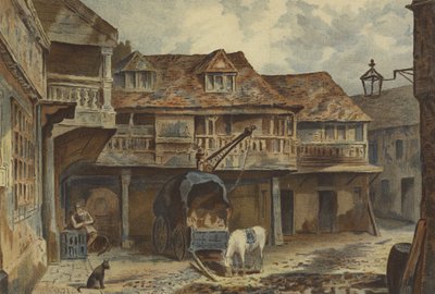 De Tabard Inn, Southwark door Waldo Sargeant