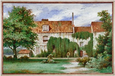 Uitzicht op Sandford Manor House, Waterford Road, Chelsea door Waldo Sargeant