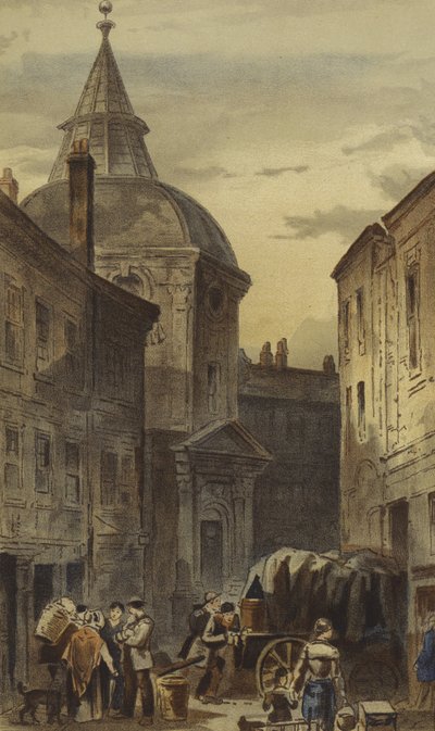Warwick Lane, Newgate Street, City door Waldo Sargeant